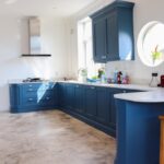 Soft Blue British Shaker Kitchens