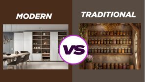 Traditional Vs Modern Larders