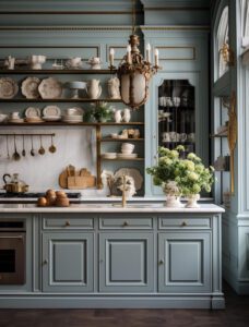 Farmhouse Style Kitchen Larder Cupboards